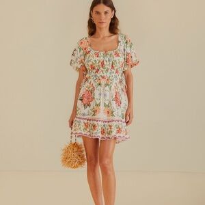 FARM Rio Bloom Garden Floral Dress